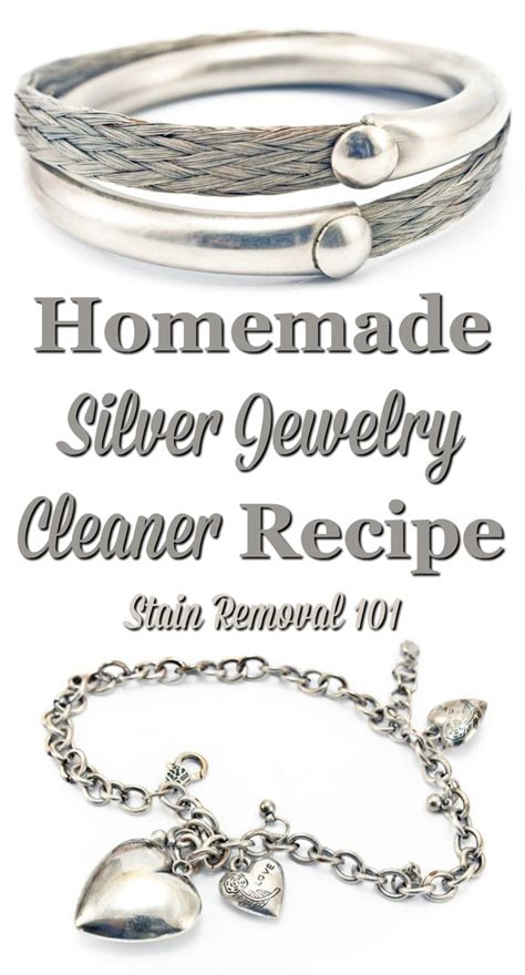 Homemade Silver Jewelry Cleaner Recipe