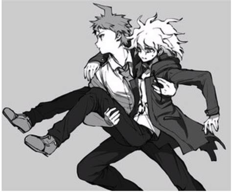 Hajime Hinata is carrying Nagito Komaeda : r/danganronpa