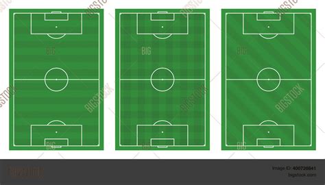 Soccer Field Markings Vector & Photo (Free Trial) | Bigstock