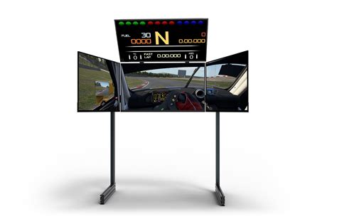 Next Level Racing Elite Freestanding Quad Monitor Stand Carbon Grey – Pagnian Advanced Simulation