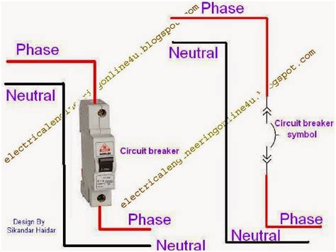 Circuit Breaker Simple Diagram What Is Circuit Breaker And H