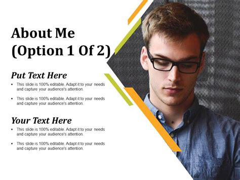 About Me Presentation Template