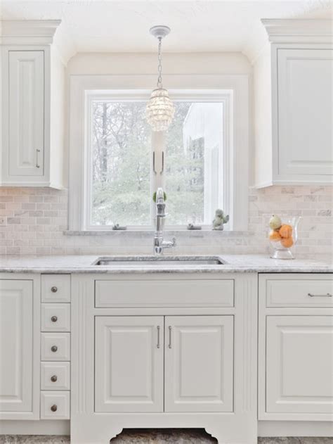 Carrara Marble Backsplash | Houzz