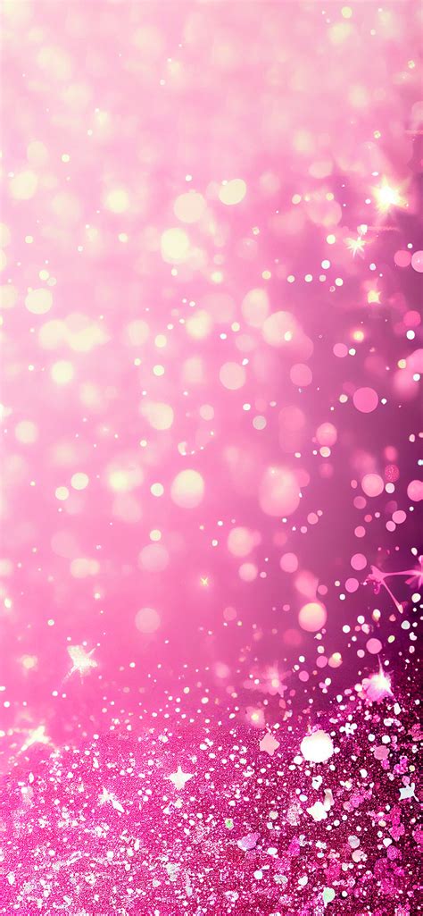 Pink Glitter with Blur Wallpapers - Cool Glitter Wallpaper for iPhone