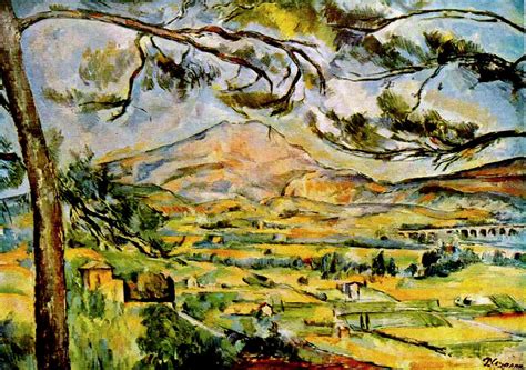 Mont Sainte-Victoire - Paul Cezanne - WikiArt.org - encyclopedia of visual arts