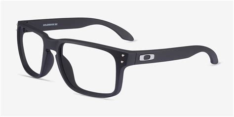 Oakley Holbrook Rx - Rectangle Black Frame Glasses For Men | Eyebuydirect