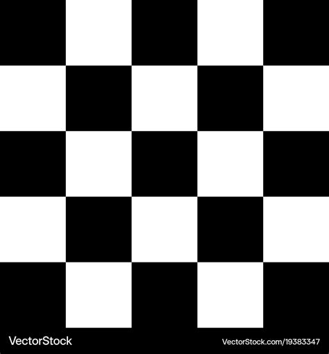 Black and white checkered background Royalty Free Vector