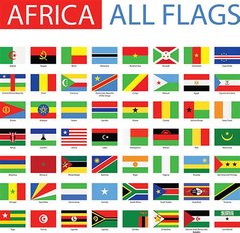 Flags Of Africa With Names