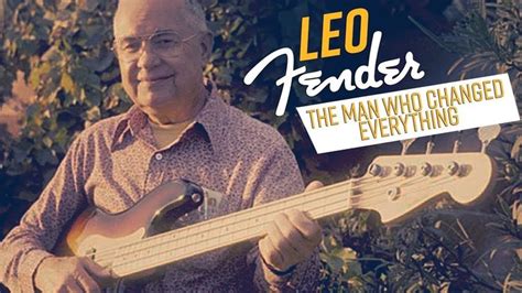 A #Guitar Story 🎸 Leo #Fender | Leo fender, Leo, Music history