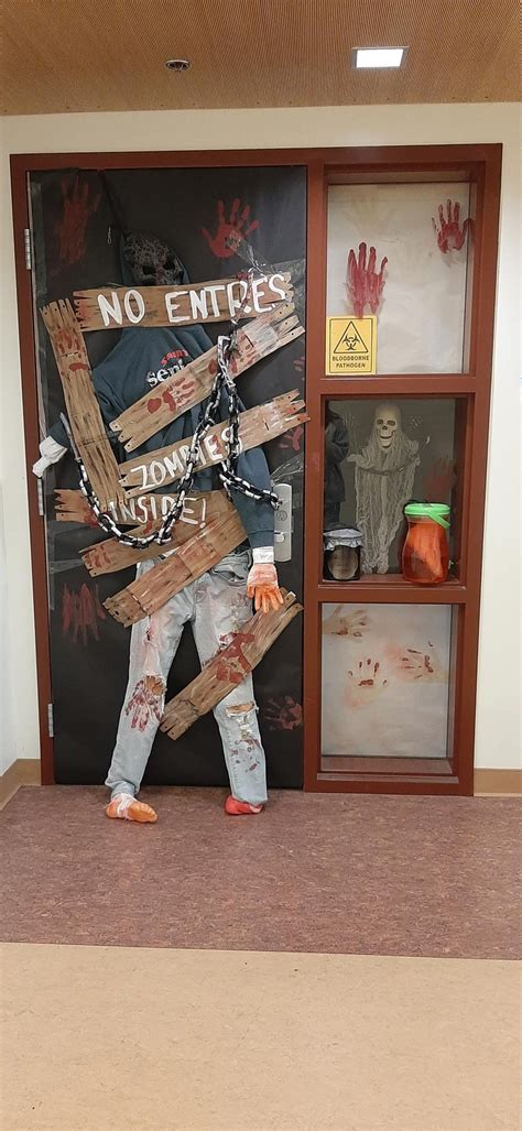 Keep Out!! (Halloween Door Decorating Contest) – The Breeze