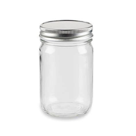 wholesale different sizes airtight good container clear glass mason jar 12oz , High Quality ...