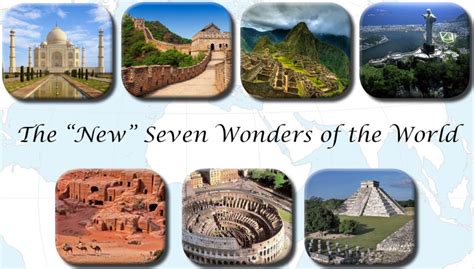 7 New Wonders of the World - The Wander Traveler