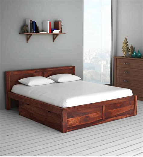 Wooden Bed Designs With Storage - Image to u