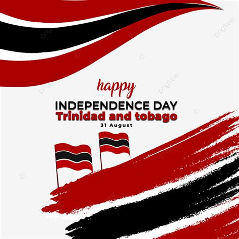 Trinidad And Tobago Vector PNG Images, Happy Trinidad And Tobago Independence Day, Trinidad And ...