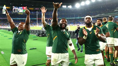 South Africa boot their way into Rugby World Cup final with unflinching belief in Erasmus plan ...