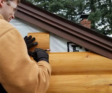 How to Install Log Siding - Modulog | Log siding, Siding, Log cabin siding