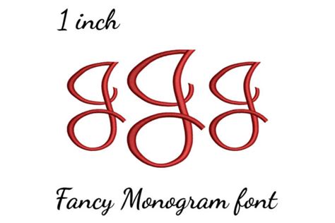 J Monogram Font Fancy · Creative Fabrica