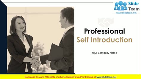 Powerpoint Template Self Introduction Slide Sample Ppt : Self Introduction In Interview For Job ...