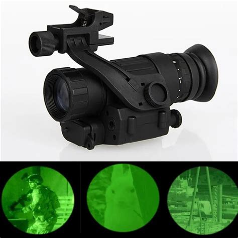 PVS 14 Hunting Night Vision Riflescope Monocular Device Waterproof Night Vision Goggles Digital ...