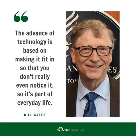 Information Technology Quotes Bill Gates - Erma Odetta