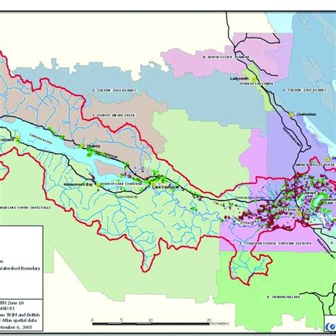 Map of the Fraser River Watershed. | Download Scientific Diagram