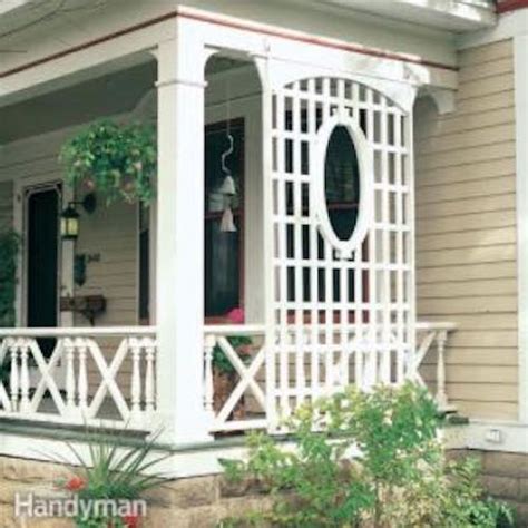 Latticework Porch Trellis – Free Woodworking Plan.com