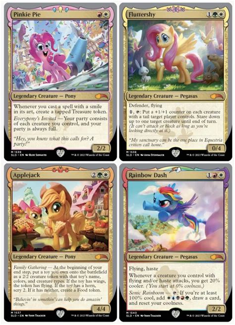 More Magic: The Gathering and My Little Pony Crossovers Revealed