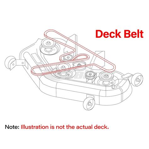 How to Replace the Deck Belt on a John Deere 445: An Illustrated Diagram