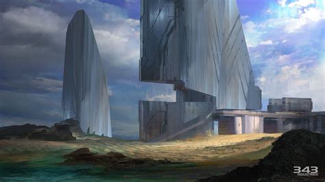 Halo 2 Anniversary, Michael Pedro | Infinite art, Concept art, Environment concept art