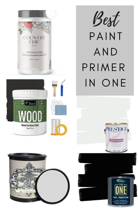 Best Paint and Primer in One: Choosing the Right Products - Repurpose and Upcycle