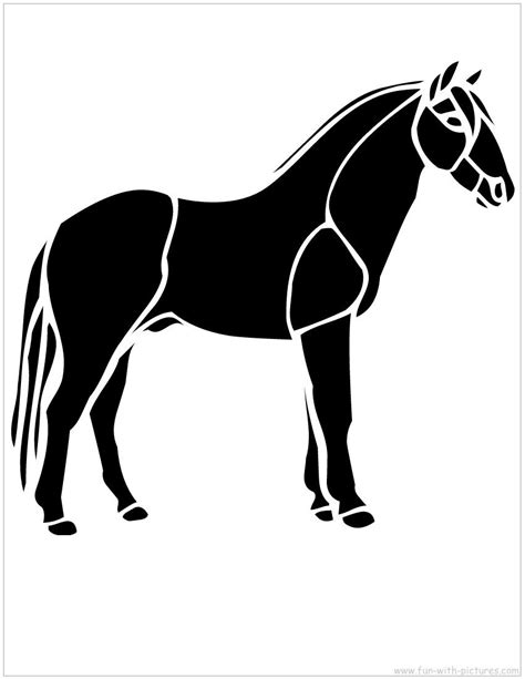 Printable Horse Cutouts - Printable Word Searches