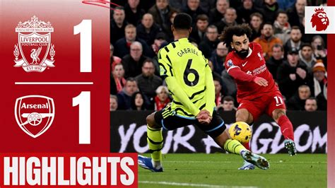 Mo Salah Scores in Premier League Draw | Liverpool 1-1 Arsenal | Highlights - Win Big Sports