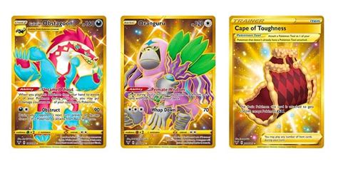 The Gold Secret Rare Cards Of Pokémon TCG: Vivid Voltage