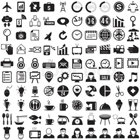 Business Icon Set #185549 - Free Icons Library