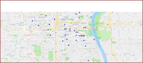 Omaha Downtown Hotels Map - map : Resume Examples #djVa5BOVJk