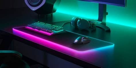 SteelSeries QcK RGB Prism gaming mouse pad takes your setup to the next level at $35