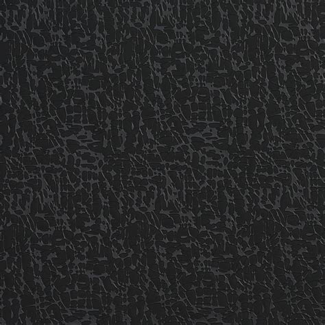 Ebony Black Contemporary Textured Vinyl Upholstery Fabric