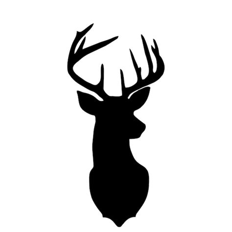 Hirsch Silhouette Deer Head Silhouette Svg Cutting Files Deer | The Best Porn Website