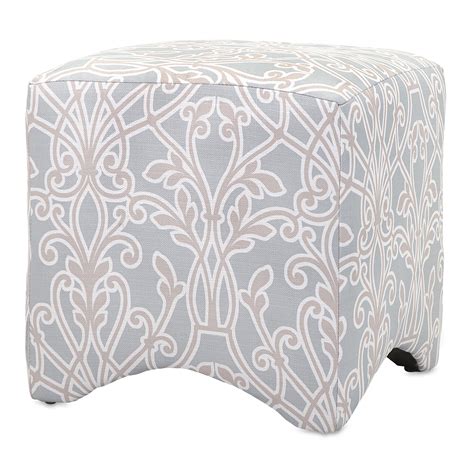 Alcott Hill Crawford Floral Cube Ottoman | Wayfair