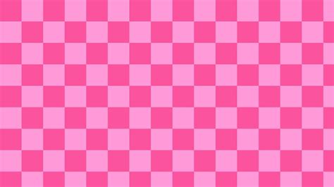 cute pink checkers, checkerboard, gingham aesthetic checkered background illustration, perfect ...