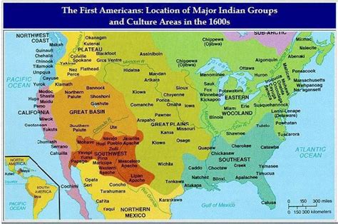 Native American Tribes pre-colonial era - some locations / names vary on other maps : r/MapPorn