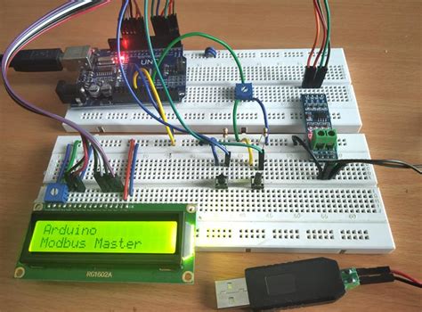 RS-485 MODBUS Serial Communication with Arduino as Master