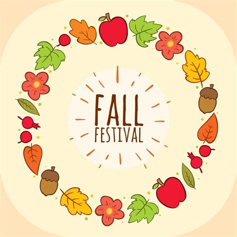 Fall Festival Frame Vector 239719 Vector Art at Vecteezy