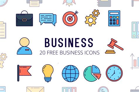 Business Vector Free Icon Set - GraphicSurf.com