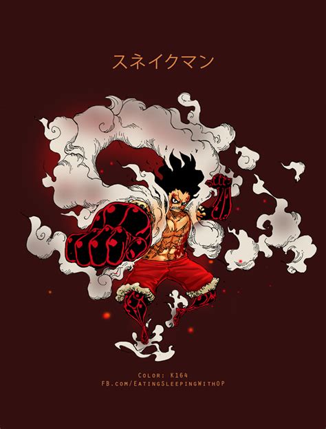 Luffy Gear 4 Snake Man Wallpaper Hd