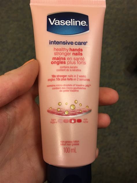 Vaseline Healthy Hand Nail Conditioning Lotion - Nail Ftempo