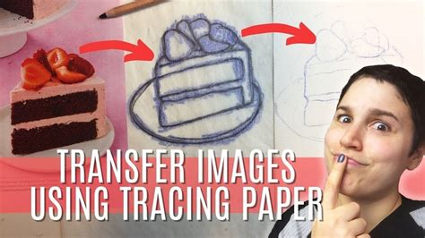 TRANSFER ANY IMAGE WITH TRACING PAPER: Tracing Paper tricks to easily transfer drawings onto ...