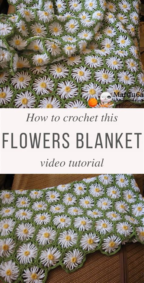 Crochet Daisy Flower Blanket Pattern | Best Flower Site