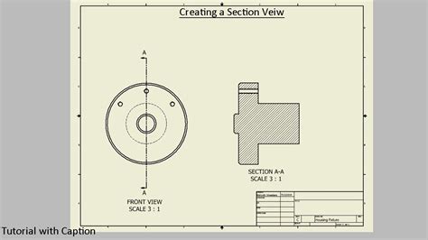 Sectional View Engineering Drawing Exercises at GetDrawings | Free download