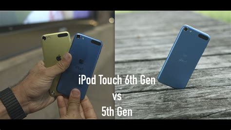 iPod Touch 6th Generation vs 5th Generation - YouTube